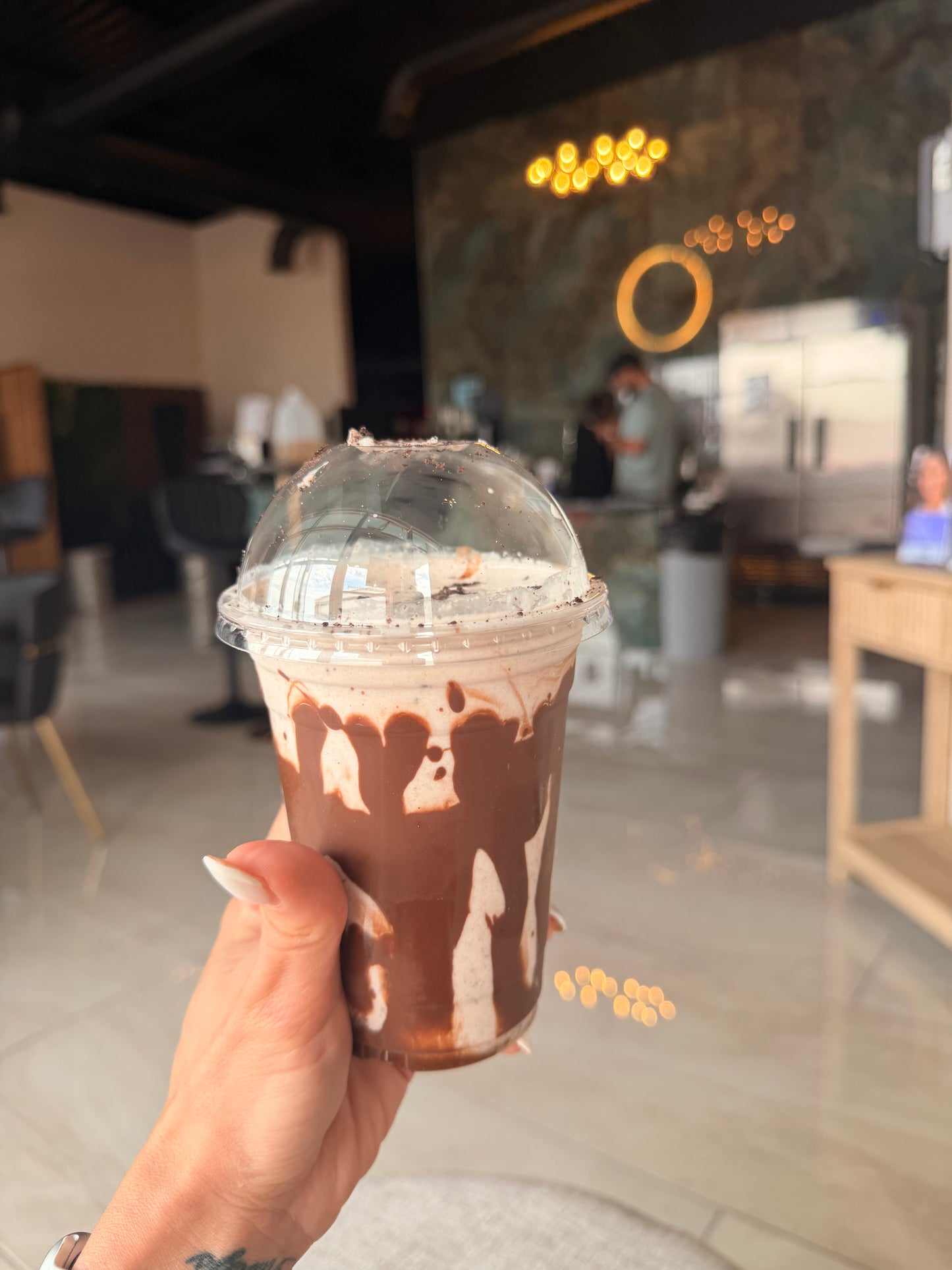 In-Store-Only Cookies & Cream Shake