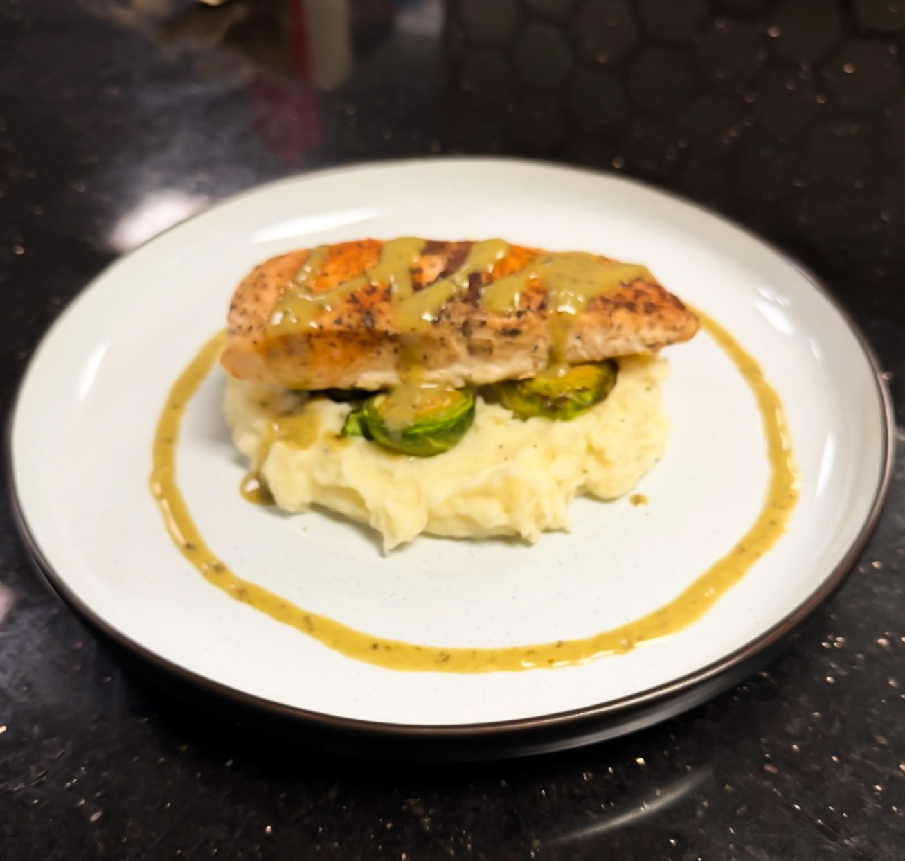 Cilantro Vinaigrette Salmon