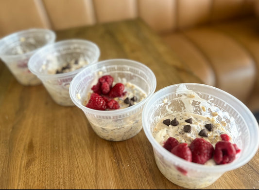 Raspberry & Chocolate oats