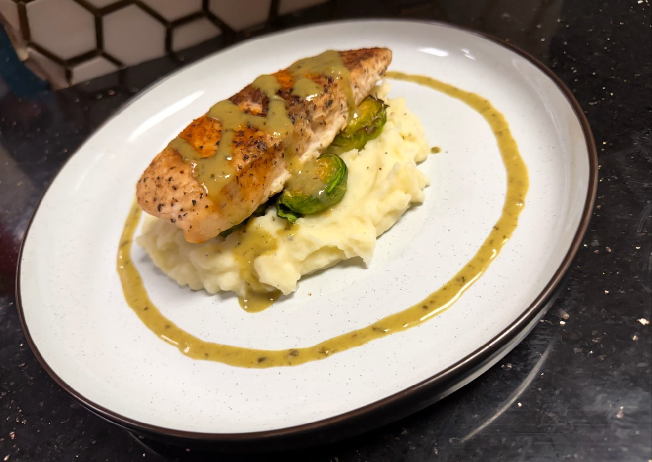 Cilantro Vinaigrette Salmon
