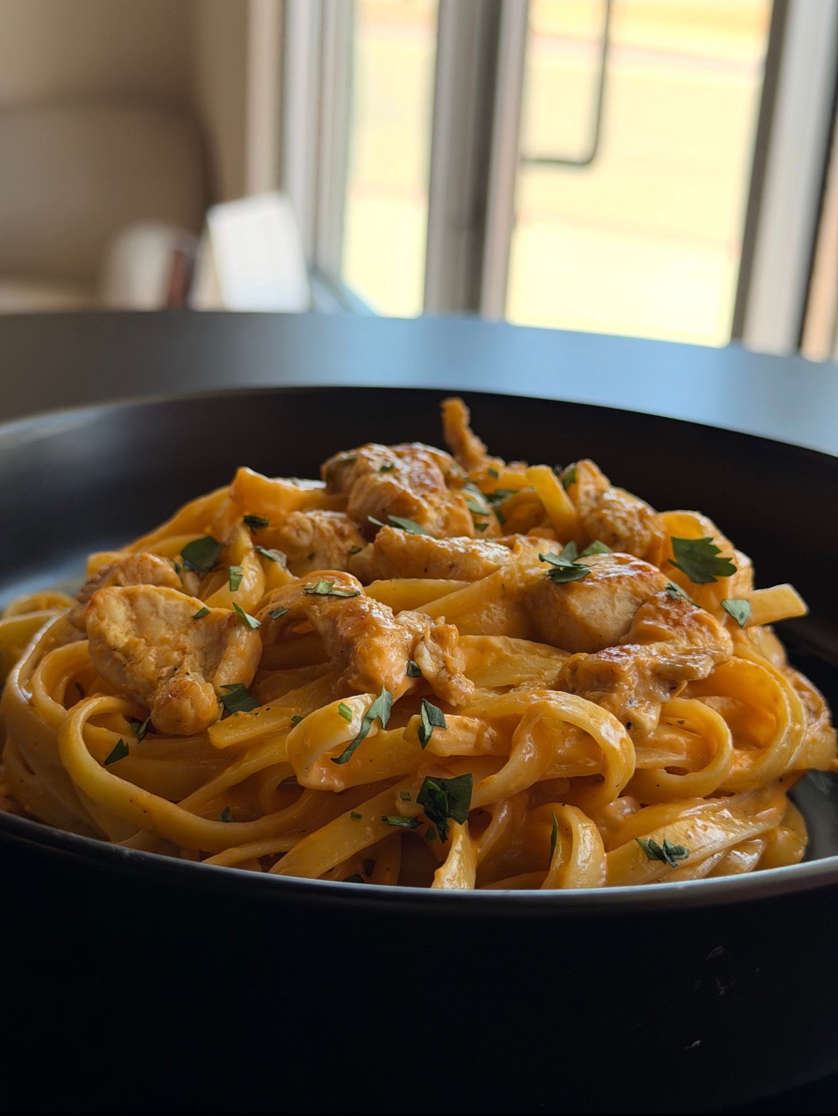 Buffalo ranch pasta