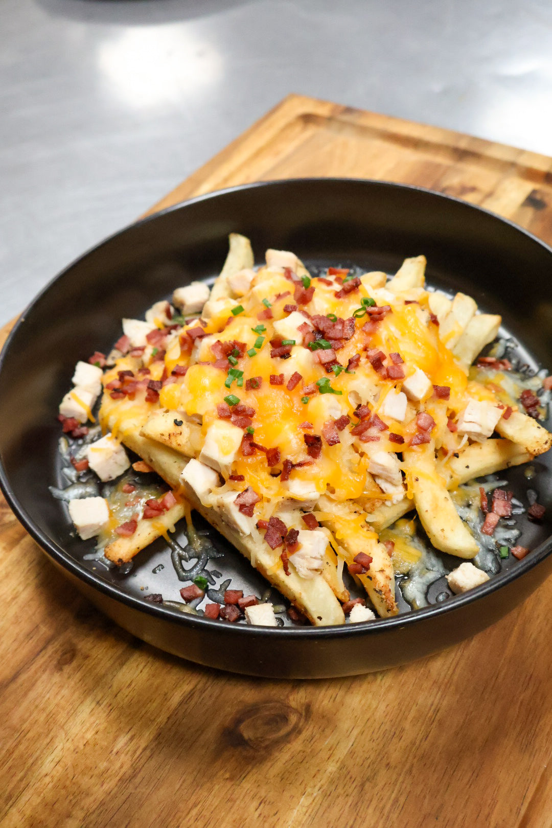 Loaded chicken fries