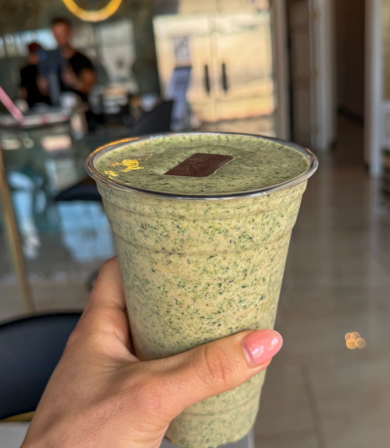 Mint chocolate Chip Shake