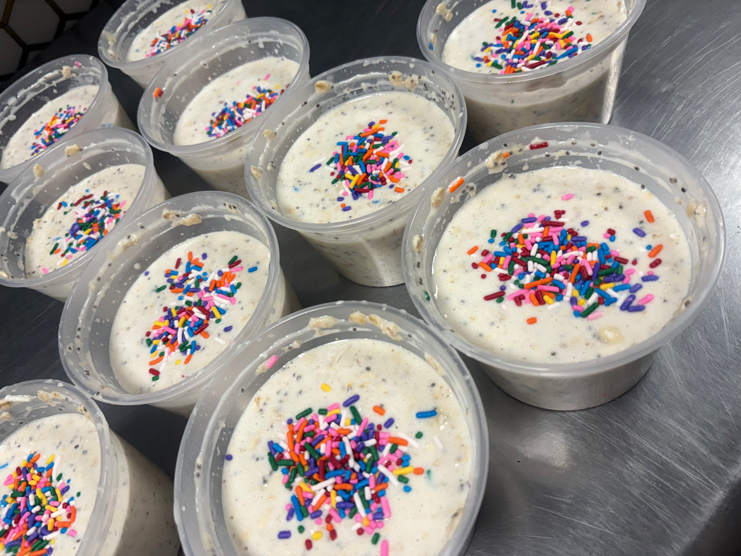 Birthday cake Overnight Oats