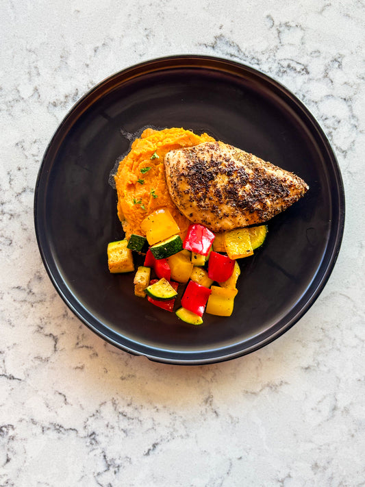 Mediterranean Chicken & Sweet Mash