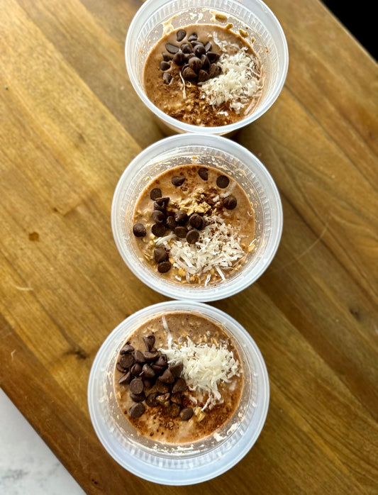 Almond Joy Overnight Oats