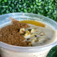Peach Cobbler Overnight Oats